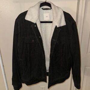 COPY - Corduroy lapel neck jacket